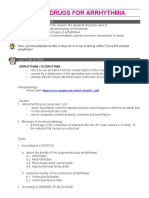 Unit Ii: Drugs For Arrhythmia: Objectives