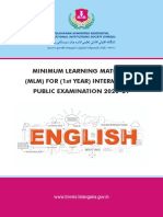 English MLM (1st Year)