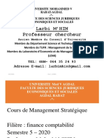 Cours de Management Strategique