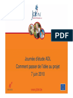 Comment Passer de L'idée Au Projet