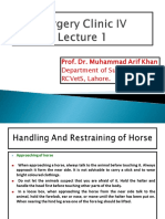 Prof. Dr. Muhammad Arif Khan Department of Surgery, Rcvets, Lahore