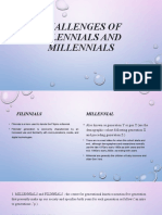 Challenges of Filennials and Millennials