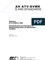 German Atv-Dvwk Rules and Standards