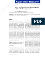 Effect of Dietary Carbohydrates and Lipids On Growth in Cachama (Piaractus Brachypomus)