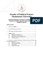 Faculty of Political Science Thammasat University