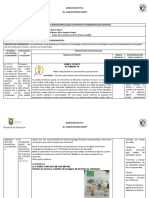 Planificacion Microcurricular de Un Proyecto Interdisciplinar Cientifico Proyecto 4 Semana 2