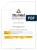 Triangle Technology Solutions LTD: To Getaway Services LTD