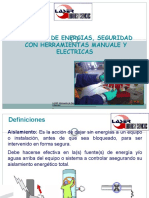 Bloqueo de Energia - Seguridad Con Herramientas M y P