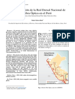 Implementación de La Red Dorsal Nacional de Fibra Óptica en El Perú