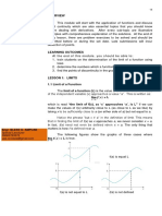 Dif Cal - Module 2 - Limits and Continuity