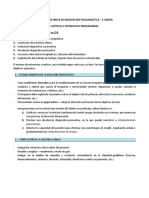 Resumen Capitulo 4 Braier - Psicoterapia Breve de Orientación Psicoanalitica