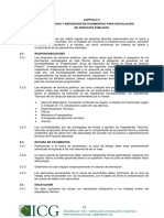 Capítulo 5 Rotura Y Reposición de Pavimentos para Instalación de Servicios Públicos 5.1 Objeto