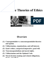 Normative Theories of Ethics