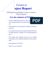 Project Report Format