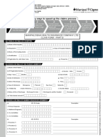 Easy Ways To Speed Up The Claims Process: Manipalcigna Health Insurance Company Ltd. Claim Form - Part B