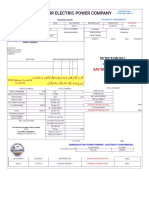 Sukkur Electric Power Company: Detection Bill