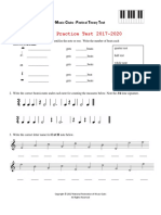 Practice Test 2017-2020: N F M C F T T