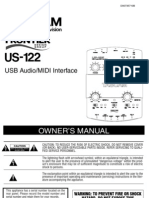 USB Audio/MIDI Interface: Owner'S Manual