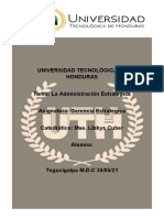 TAREA MODULO 1 La Administración Estratégica