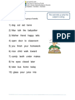 Verb Worksheets For Grade 1