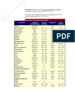 Valores Bioquimicos Normales 2