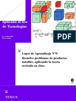 9 Matemática Aplicada Productos Notables