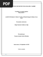 AA18 EYJ Evidencia 3 Diseño Cuadro de Mando Integral o Balance Score Card