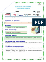 Sesión 9 - Ps - Impacto Del Calentamiento Global