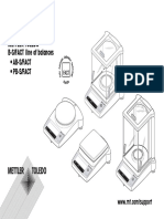 Operating Instructions Mettler Toledo B-S/FACT Line of Balances - Ab-S/Fact - Pb-S/Fact