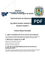 Examen Unidad 3 Andrea Reyes González 