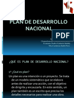 Plan de Desarrollo Nacional