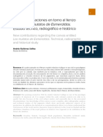 Nuevas Aportaciones en Torno Al Lienzo Titulado Los Mulatos de Esmeraldas. Estudio Técnico, Radiográfico e Histórico