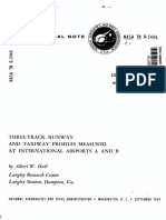 NASA Hall 1969 TN D5444 RWY TWY Profile Measurement A B