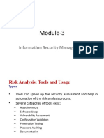 Module-3: Information Security Management