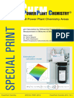 PH Calculation by Differential Conductivity Measurement in Mixtures of Alkalization Agents Marco Lendi