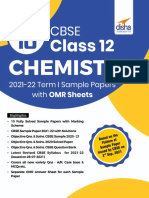 Disha Class 12 Chemistry Sample Paper For Term 1