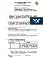 TDR - Serv. Auxiliar Administrativo