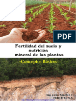 Fertilidadde Suelos y Nutrición Mineral de Plantas