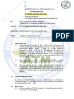 Informe Nº0.... - 2021 - ..... Informe Requerimiento de Instrumentos