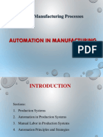 Automation in Manufacturing