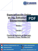 Guía Del Ejemplo de Aplicación de Cargas y Análisis Estructural