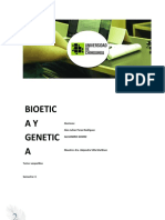 Bioetica y Genetica