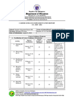 Sishs Career Guidance Implementation Report 2020 2021