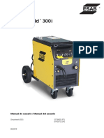 Manual Maquina de Solda Inversora Mig Mag Esab Smashweld 300i Inverter