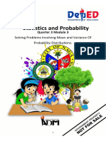 Solving Problems Involving Mean and Variance of Probability Distributions