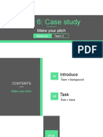 Unit 6: Case Study: Make Your Pitch