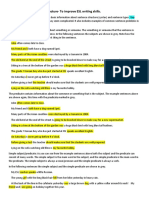 Syntax - English Sentence Structure