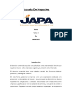 Tarea 5 Legislacion Comercial