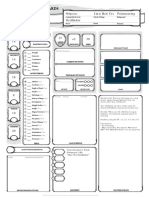 W&W Classic Character Sheet by Blaze