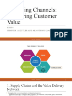 Marketing Channels: Delivering Customer Value: Unit 8 Chapter 12 Kotler and Armstrong (2018)